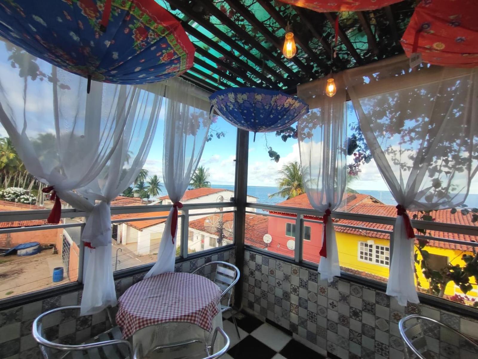 Barra do Camaragibe Pousada Tiriri Guesthouse מראה חיצוני תמונה